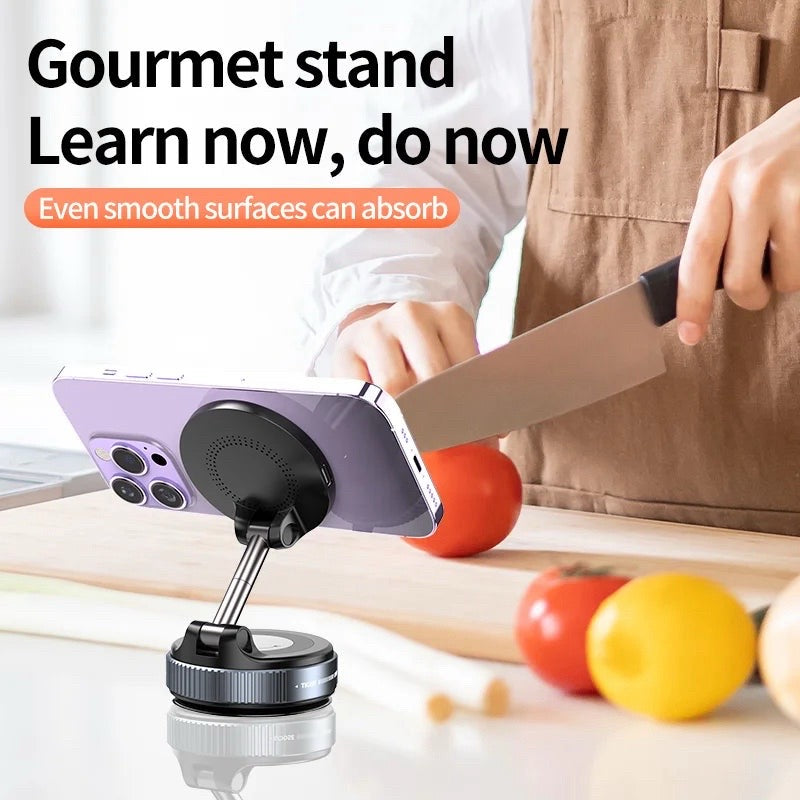 Vacuum Suction Magnetic Bracket